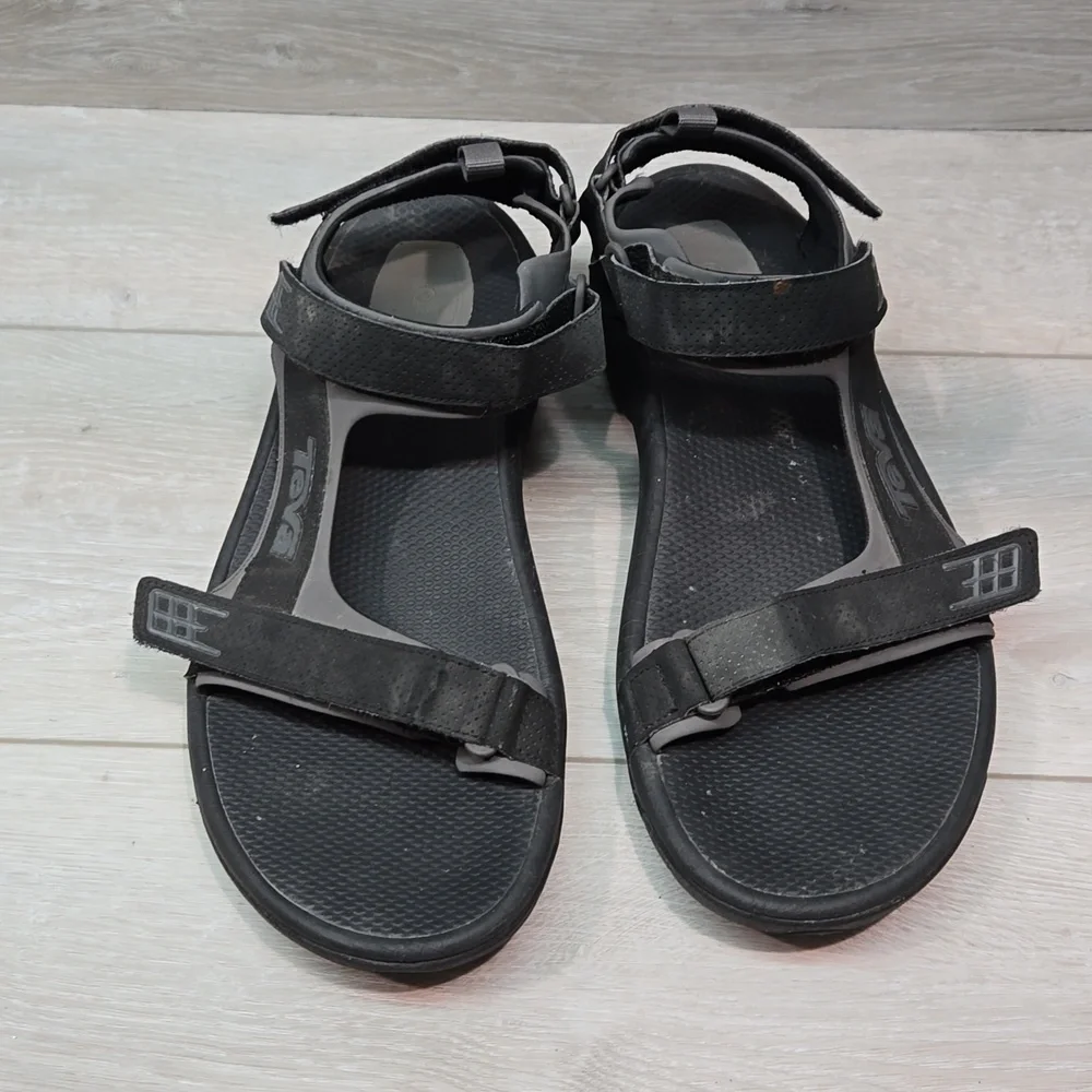 Teva Mens 4289 Outdoor Hiking Hook&loop Sandals Flats shoes sz 11